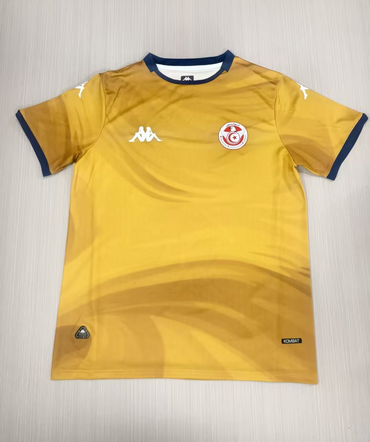 AAA Quality Tunisia 25/26 Third Gold Soccer Jersey